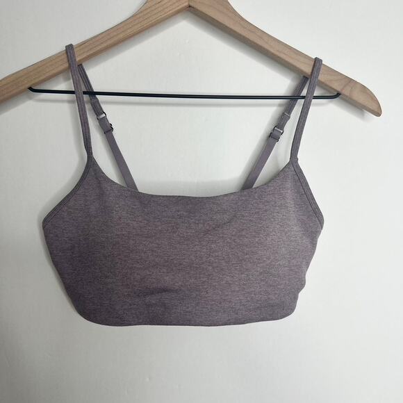 Vuori Halo Essential Bra Heathered Purple Womens Small - Picture 2 of 12